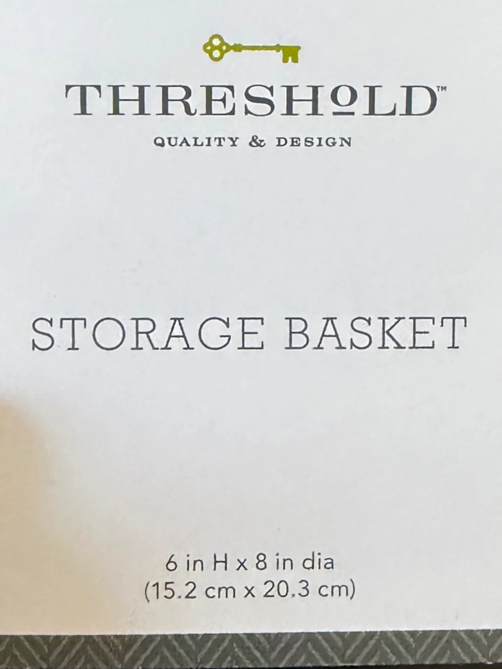 5 for $20: Target plaid storage basket